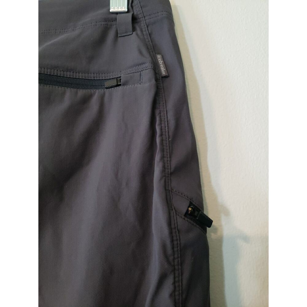 Icebreaker Women's Merino Wool Blend Persist Hiking Pants Monsoon Sz 28 US 6 (V5 - Picture 6 of 9